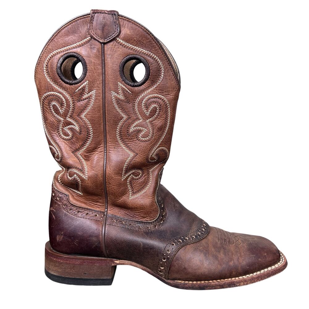 Cody James Men’s Brown Leather Western Cowboy Boots Size 9 D